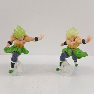 Dragon Ball Super Broly Mini Figures Set of 2 w/ Stands Anime Collectibles
